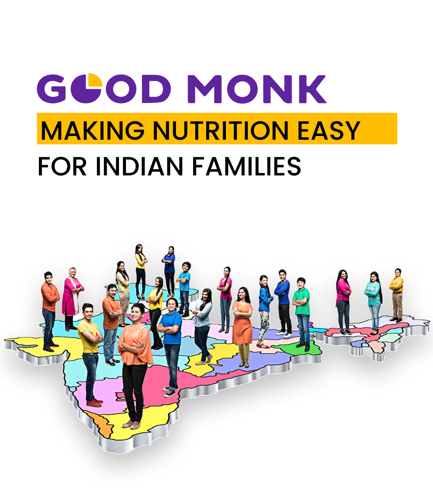 Good monk Nutrition Health Mix India