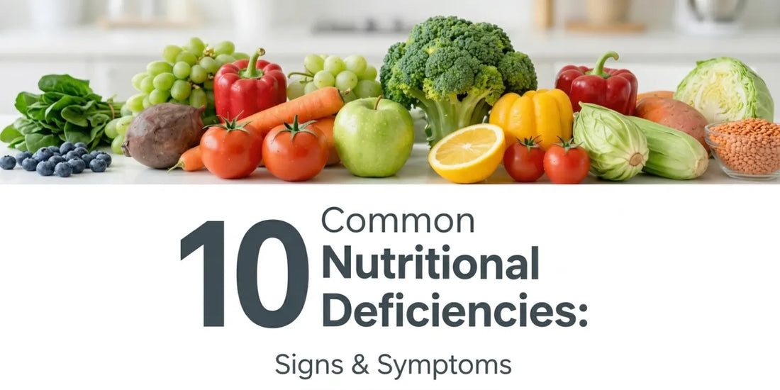 10 Common Nutritional Deficiencies- Signs & Symptoms