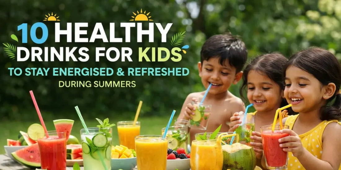10 Healthy Drinks For Kids To Stay Energised & Refreshed During Summers