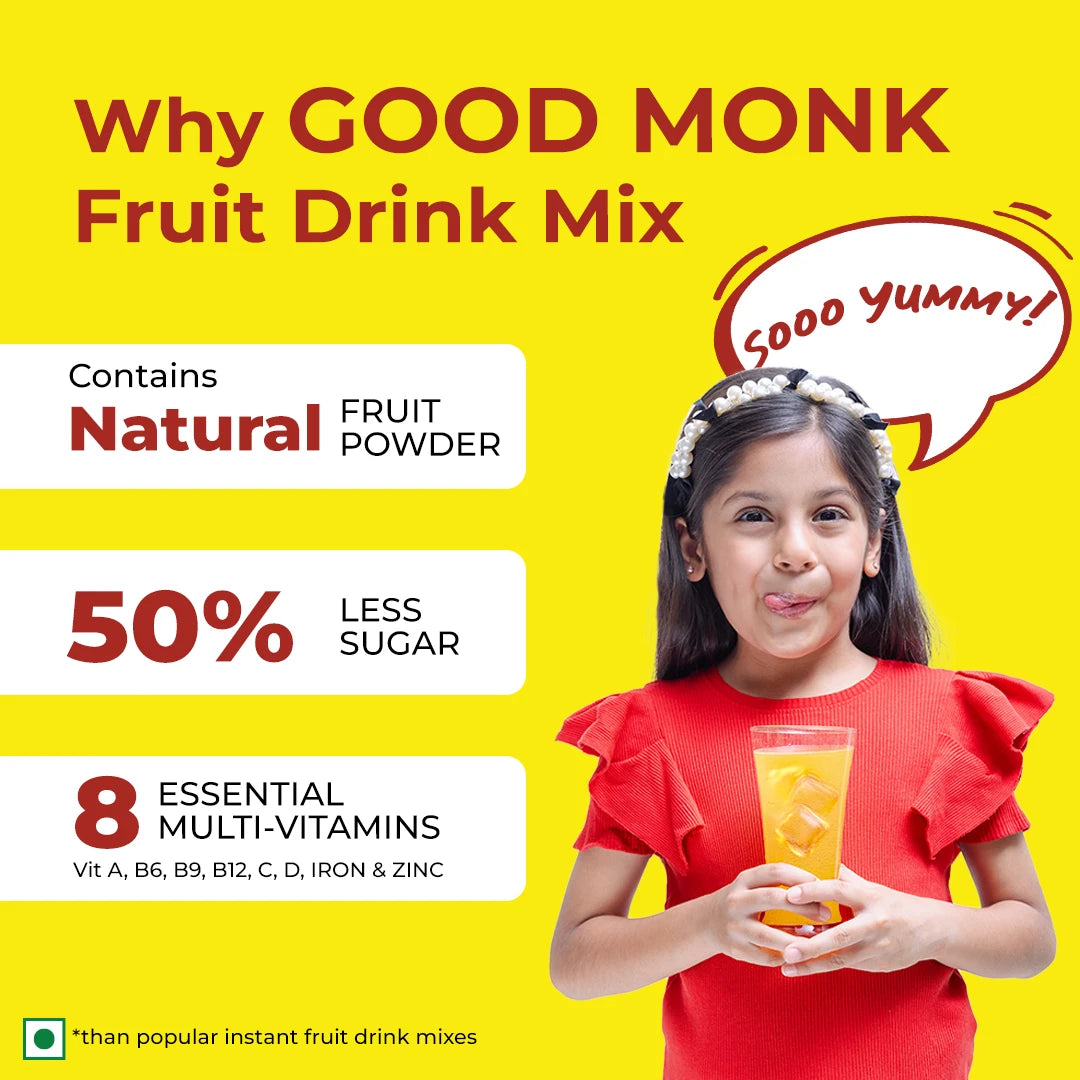 Mango Powder Mix Mango Drink Mix - Buy Instant Mango Drink Mix Powder Online|Good Monk
