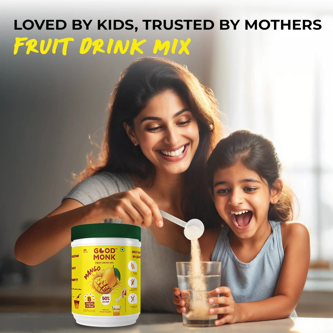 Mango Powder Mix Mango Drink Mix - Buy Instant Mango Drink Mix Powder Online|Good Monk