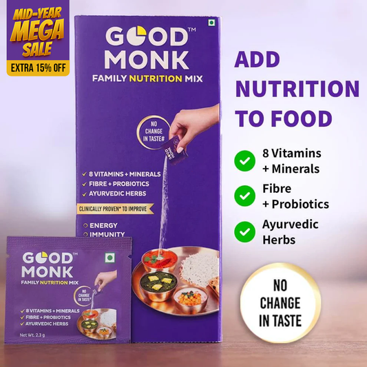 Family Nutrition Mix: Clinically Proven to improve Energy, Immunity & Gut Health
