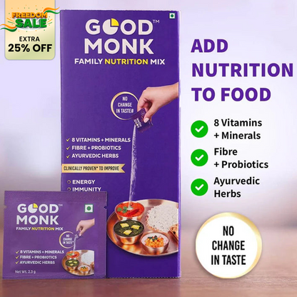 Family Nutrition Mix: Clinically Proven to improve Energy, Immunity & Gut Health