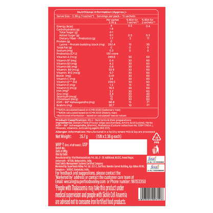Healthy 50+ Nutrition Mix for Seniors: Clinically Designed to Improve Energy, Bone Health & Gut Health