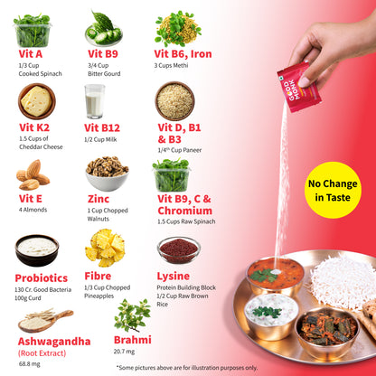 Healthy 50+ Nutrition Mix for Seniors: Clinically Designed to Improve Energy, Bone Health & Gut Health