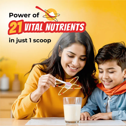 Good Monk Superheroes Milk Mix (Strawberry): Improves Energy, Immunity, Brain, Eye & Gut Health