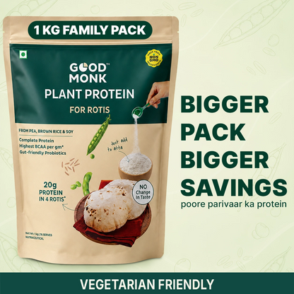 Plant Protein Powder for Rotis - Add to Atta