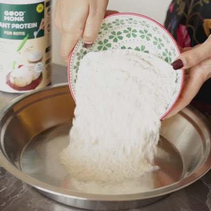 Plant Protein for Rotis: 5 gm Protein per Roti with No Change in Taste (For Family)